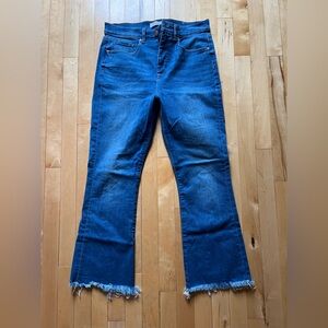 LOFT crop kick-flare jeans Size 29